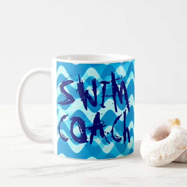 SWIM COACH Mug (With Donut)