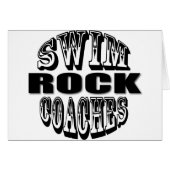 Swim Coaches Rock Gift (Front Horizontal)
