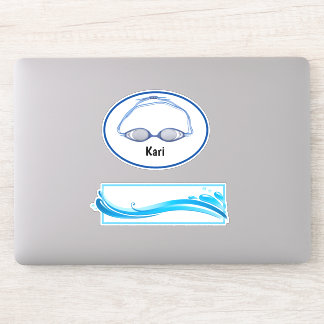 SWIM Computer Sticker