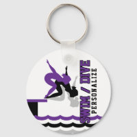 Swim Dive Team - Purple and Black