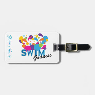 Swim Goddess Bag Tag