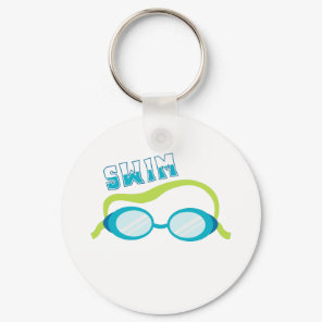Swim Goggles Keychain