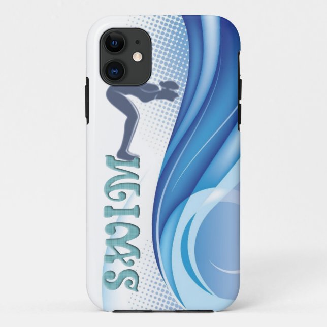 Swim iPhone Case (Back)