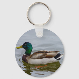 Swim Mallard Swim Keychain