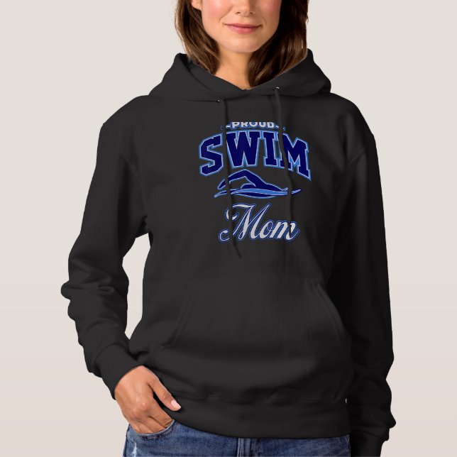 Swim Mom Hoodie (Front)