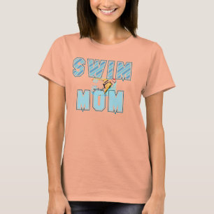 SWIM MOM LADIES T-SHIRT