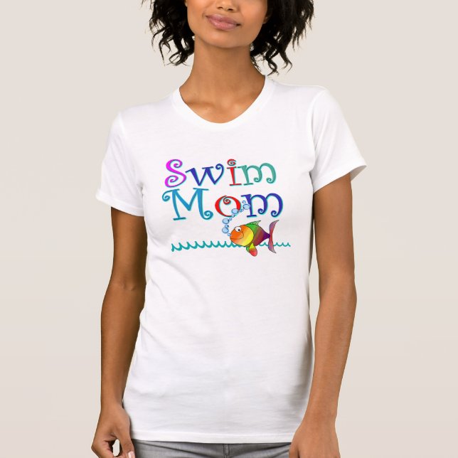 Swim Mom T-Shirt (Front)