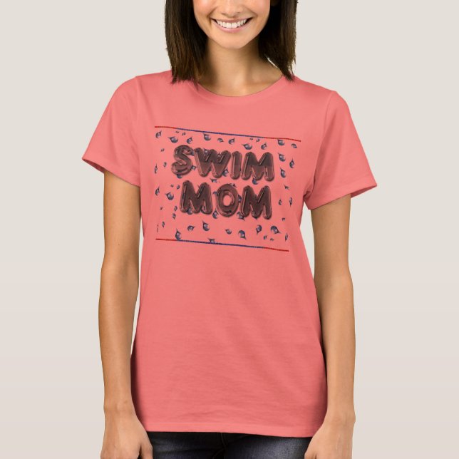 SWIM MOM T-SHIRT (Front)