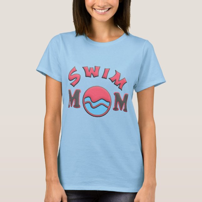Swim Mom T-Shirt (Front)