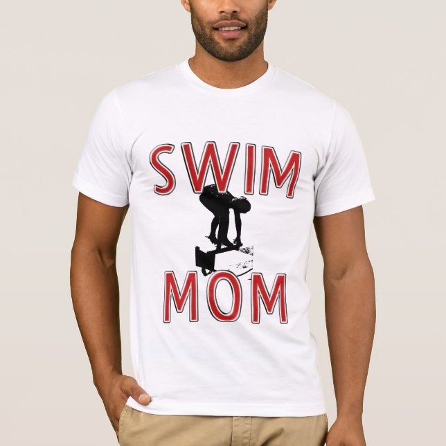 SWIM MOM T-SHIRT (Front)