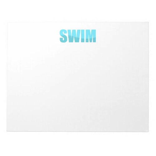 Swim Notepad