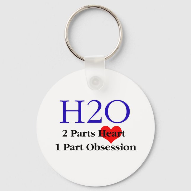 Swim Obsession Keychain (Front)