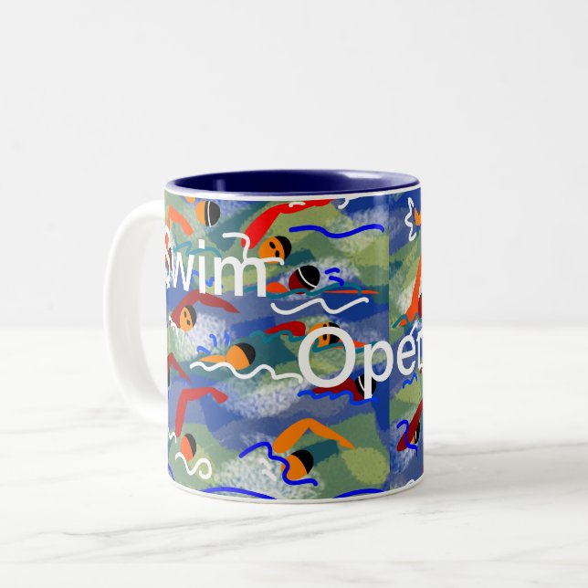 Swim Open Water Mug (Front Left)