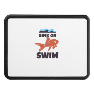 Swim or swim hitch cover