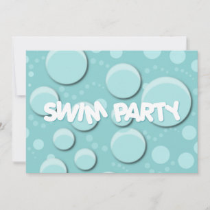 Swim Party Invitation