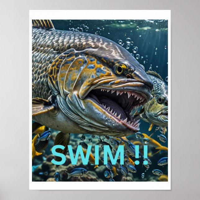 Swim !! poster (Front)