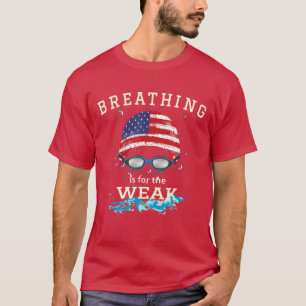 Swim Swimmer Funny Swimming Sports Goggles Capee g T-Shirt
