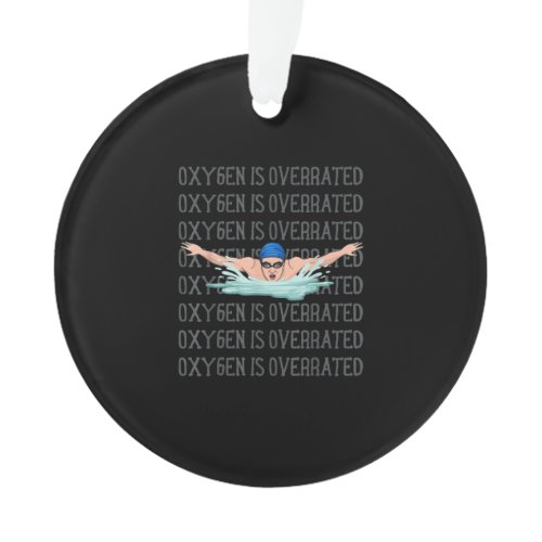 Swim Swimmer Love Funny Swimming Boy Sport Ornament