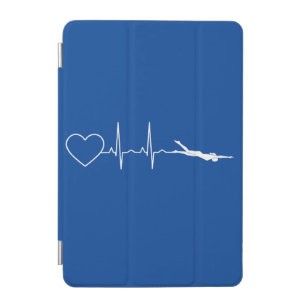 Swim - Swimming Heartbeat iPad Mini Cover