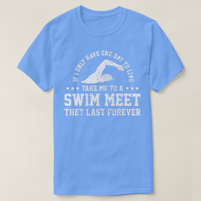 Swim Swimming Swimmer  T-Shirt (Design Front)