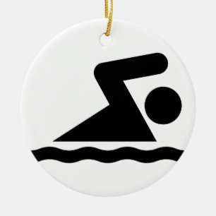 Swim Symbol Ornament