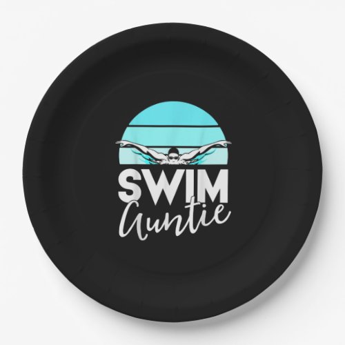 swim team  aunt auntie nephew swimming swimmer paper plates