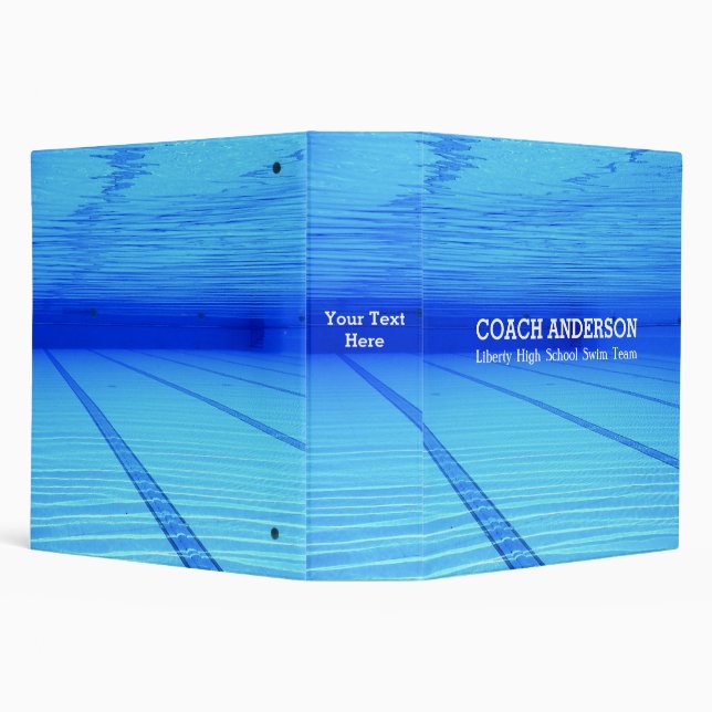 Swim Team Binder (Background)