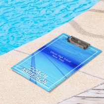 Swim Team Clipboard