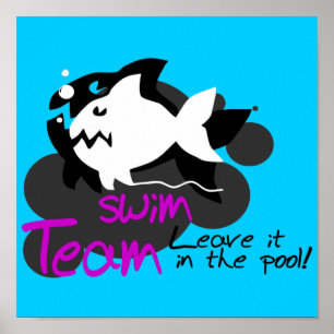 SWIM TEAM POSTER