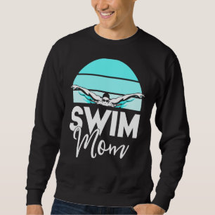 Swim Team Shirt Mom Mother School Swimming Meet Sw