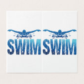Swim - Vintage Swimmer (Outside Unfolded)