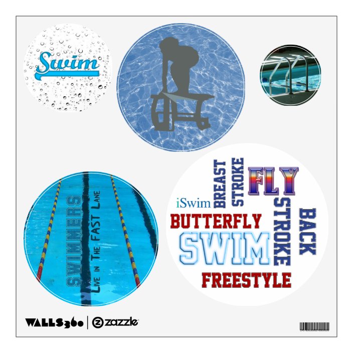 SWIM WALL DECALS