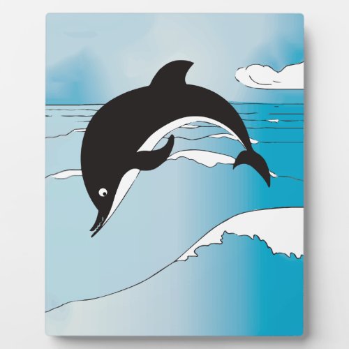Swim With Dolphins Plaque