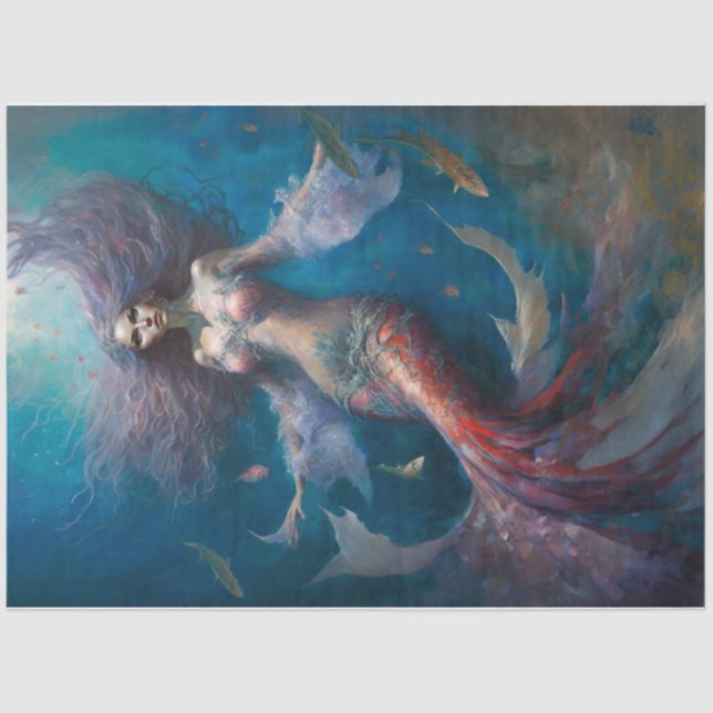 Swim with me  tissue paper (Front)