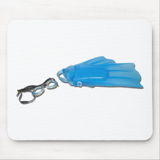 SwimGogglesFlippers103110 Mouse Pad