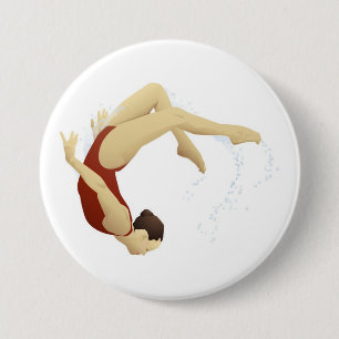 Swimmer Button