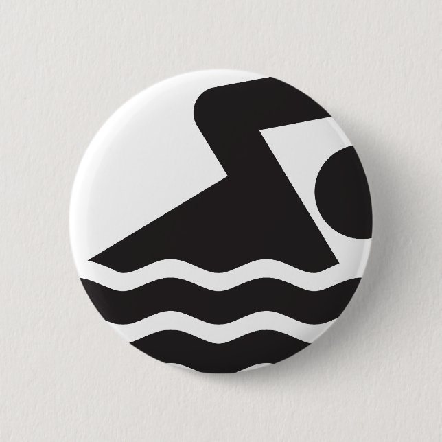Swimmer Button (Front)