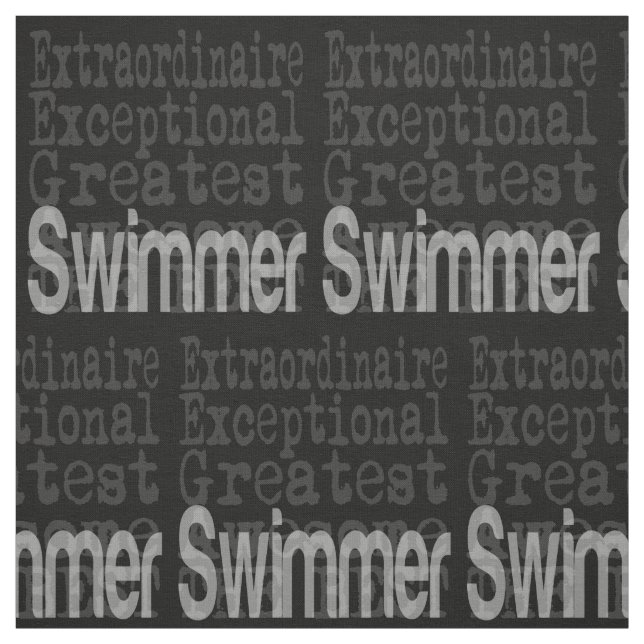 Swimmer Extraordinaire Fabric (Swatch)