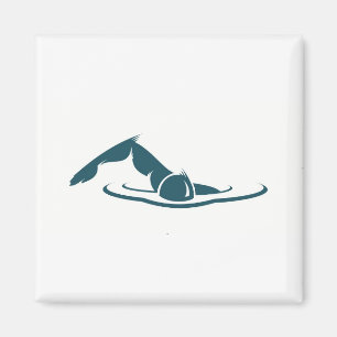 Swimmer Magnet