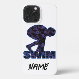 Swimmer On The Block iPhone 13 Pro Max Case