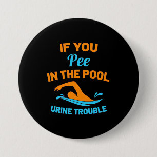 Swimmer Pee In The Pool Button