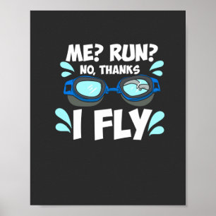 Swimmer Swimming Poster