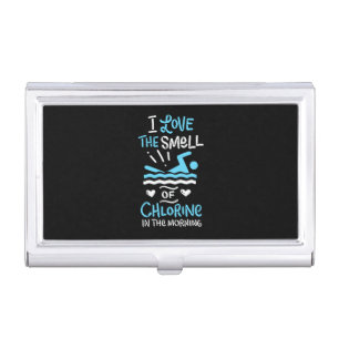 Swimmer Swimming Swim Sport Gift Business Card Case