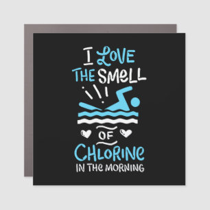 Swimmer Swimming Swim Sport Gift Car Magnet