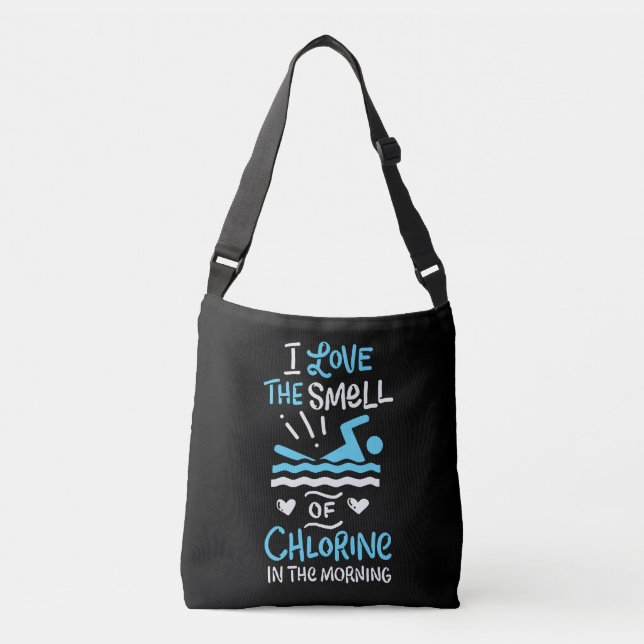 Swimmer Swimming Swim Sport Gift Crossbody Bag (Front)