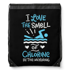 Swimmer Swimming Swim Sport Gift Drawstring Bag