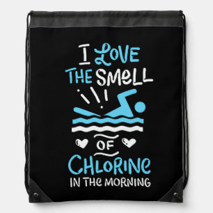 Swimmer Swimming Swim Sport Gift Drawstring Bag