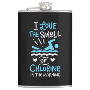 Swimmer Swimming Swim Sport Gift Flask