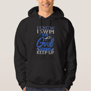 Swimmer Swimming Swim Sport Gift Hoodie