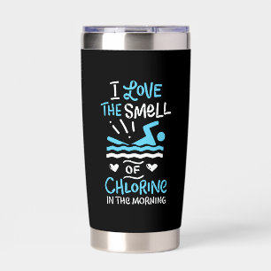 Swimmer Swimming Swim Sport Gift Insulated Tumbler